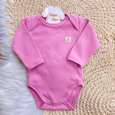Conj. Body e Calça 100% Algodão Egípcio com Proteção UV50+ - Rose